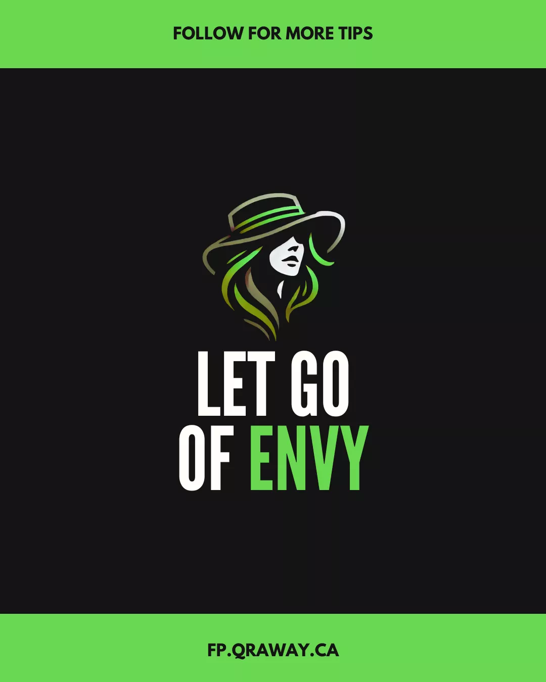 Let Go of Envy (Post Title Image)