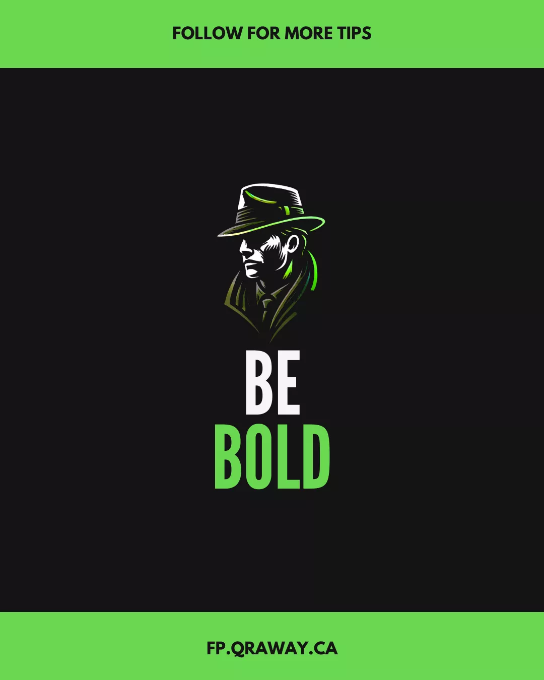 Be Bold (Post Title Image)