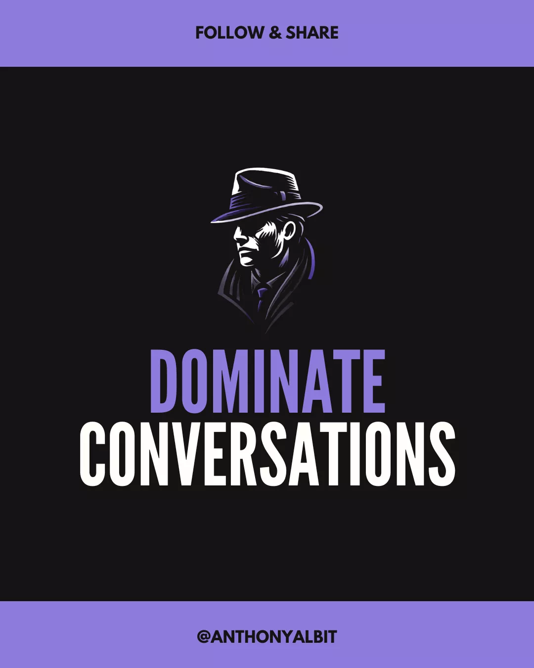 Dominate Conversations (Post Title Image)