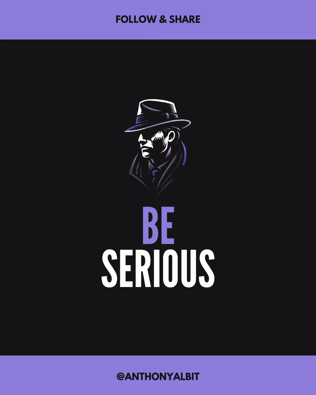 Be Serious (Post Title Image)