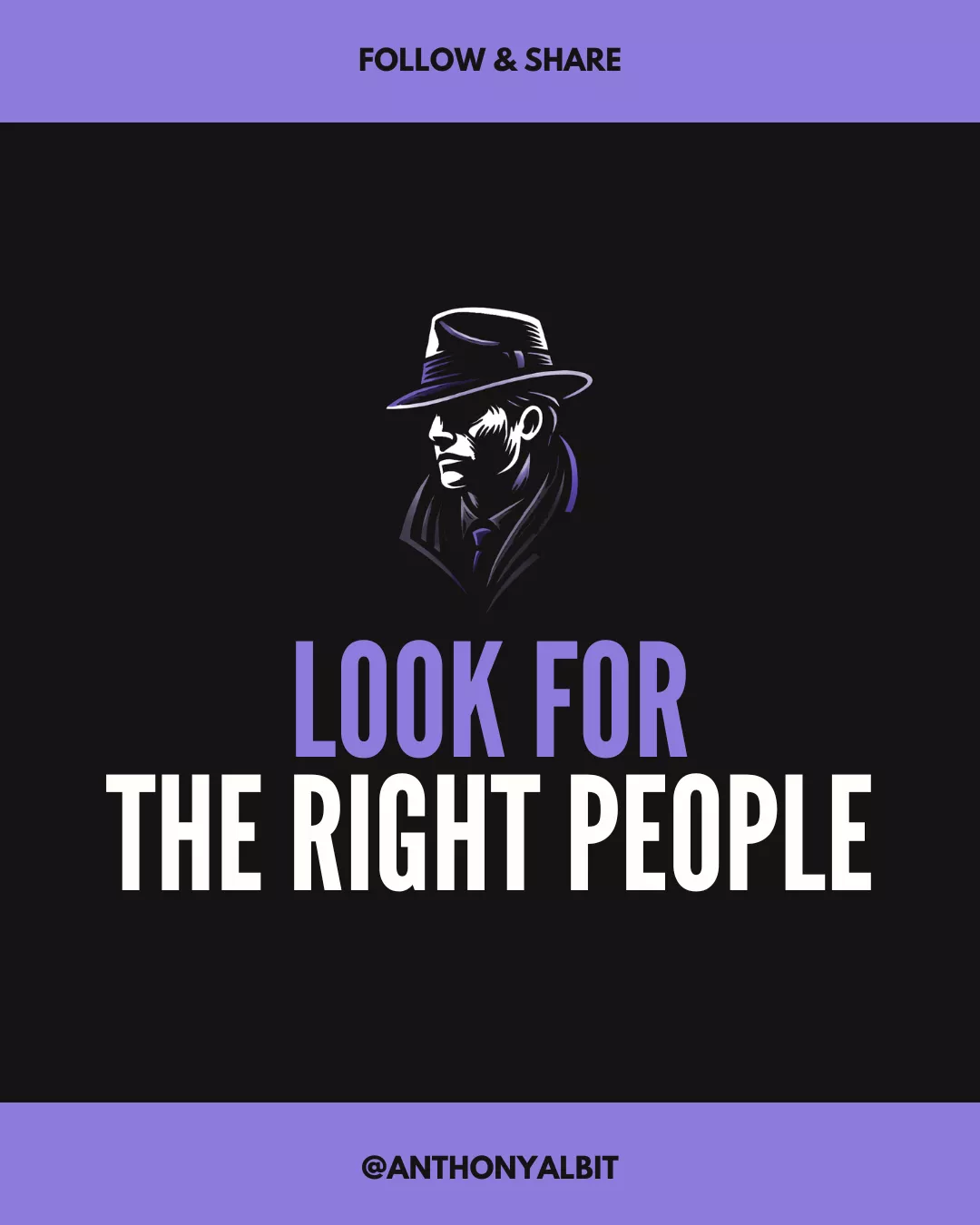 Look for the Right People (Post Title Image)