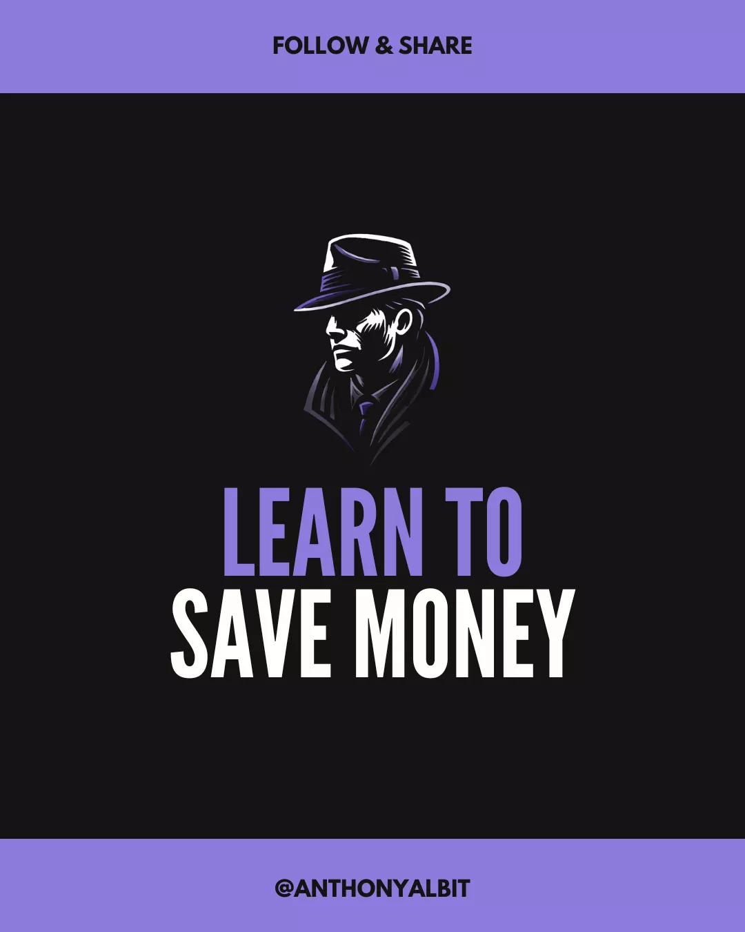 Learn to Save Money (Post Title Image)