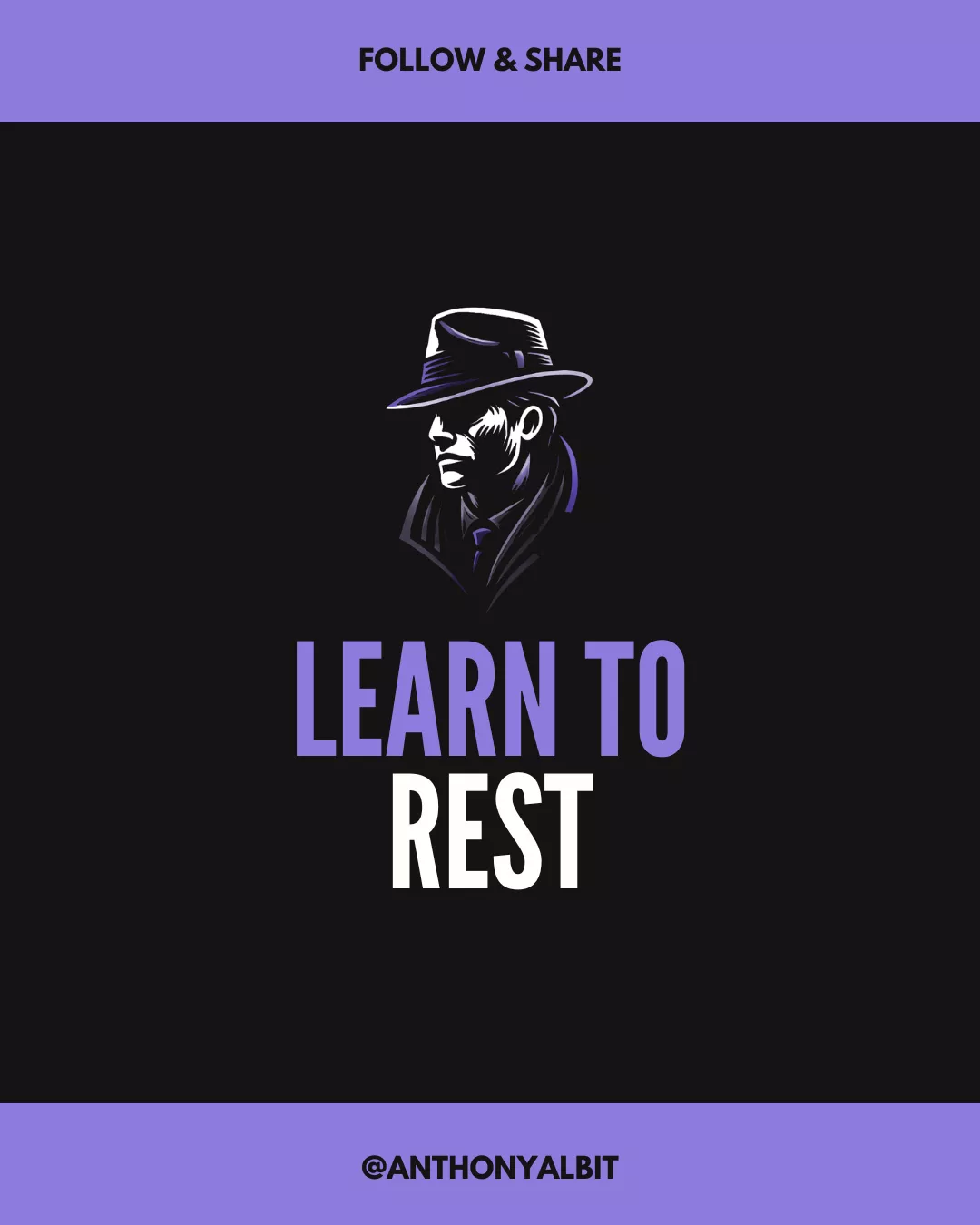 Learn to Rest (Post Title Image)