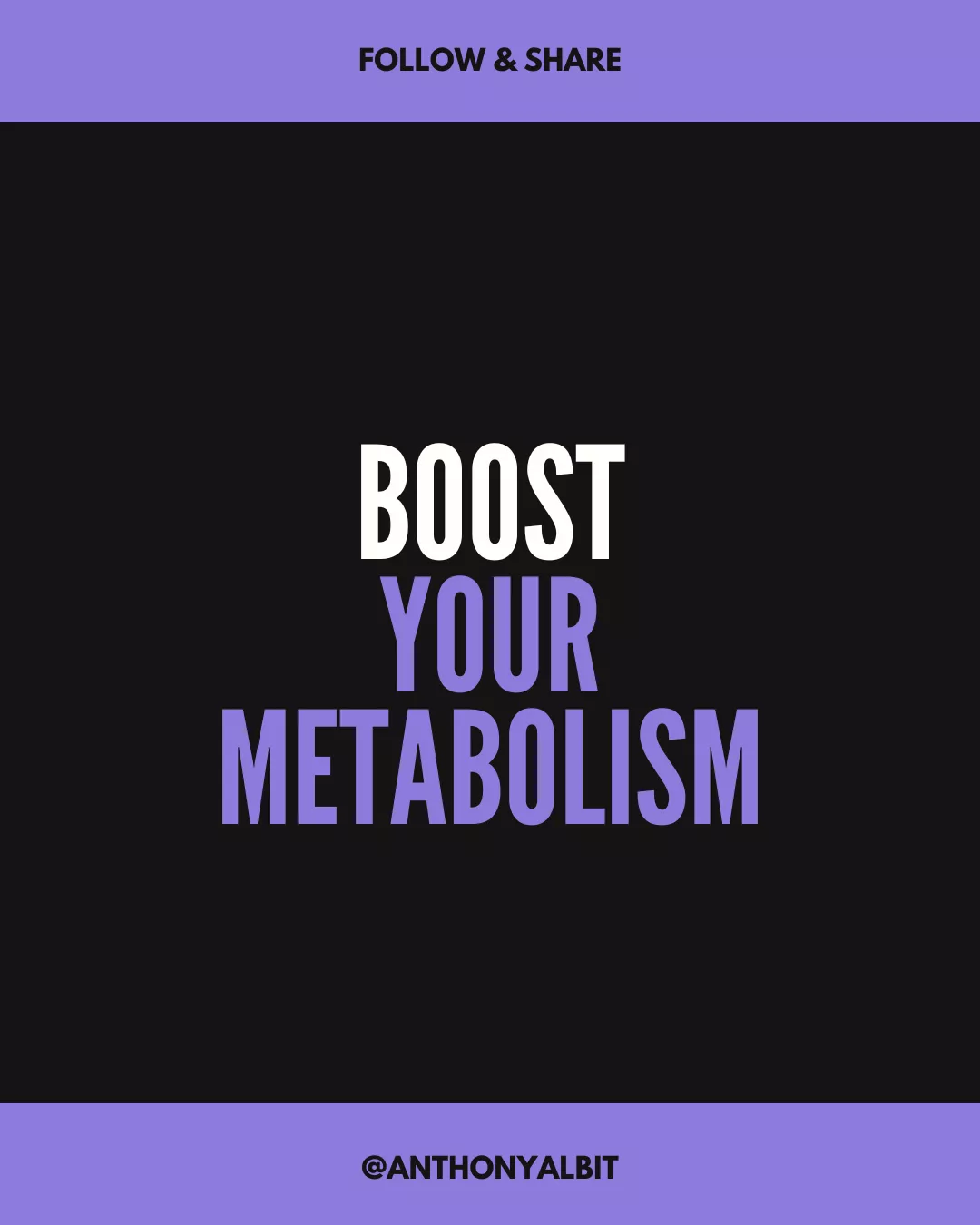 Boost Your Metabolism (Post Title Image)