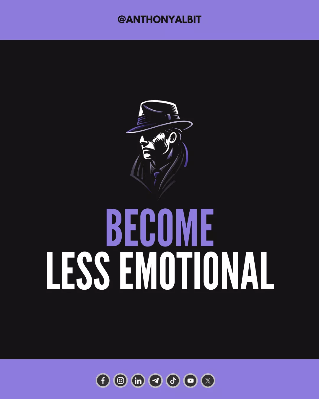 Become Less Emotional (Post Title Image)