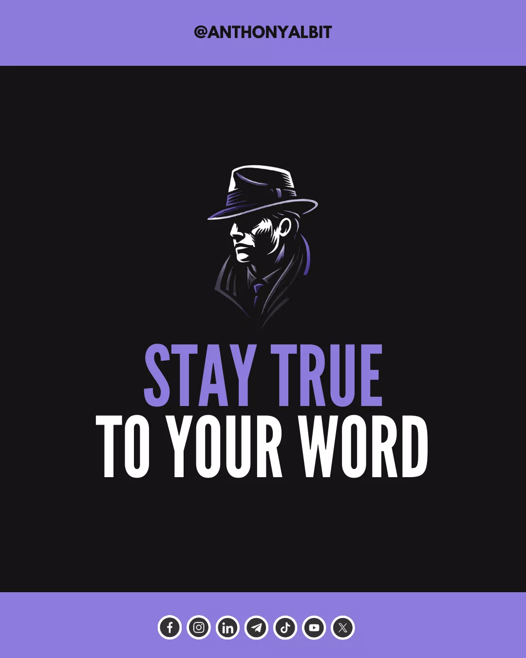 Stay True to Your Word (Post Title Image)